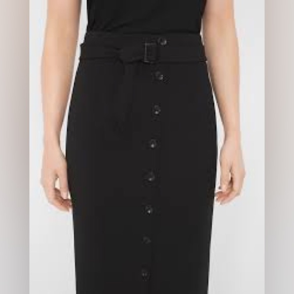 NWOT White House Black Market Button-front Pencil Skirt